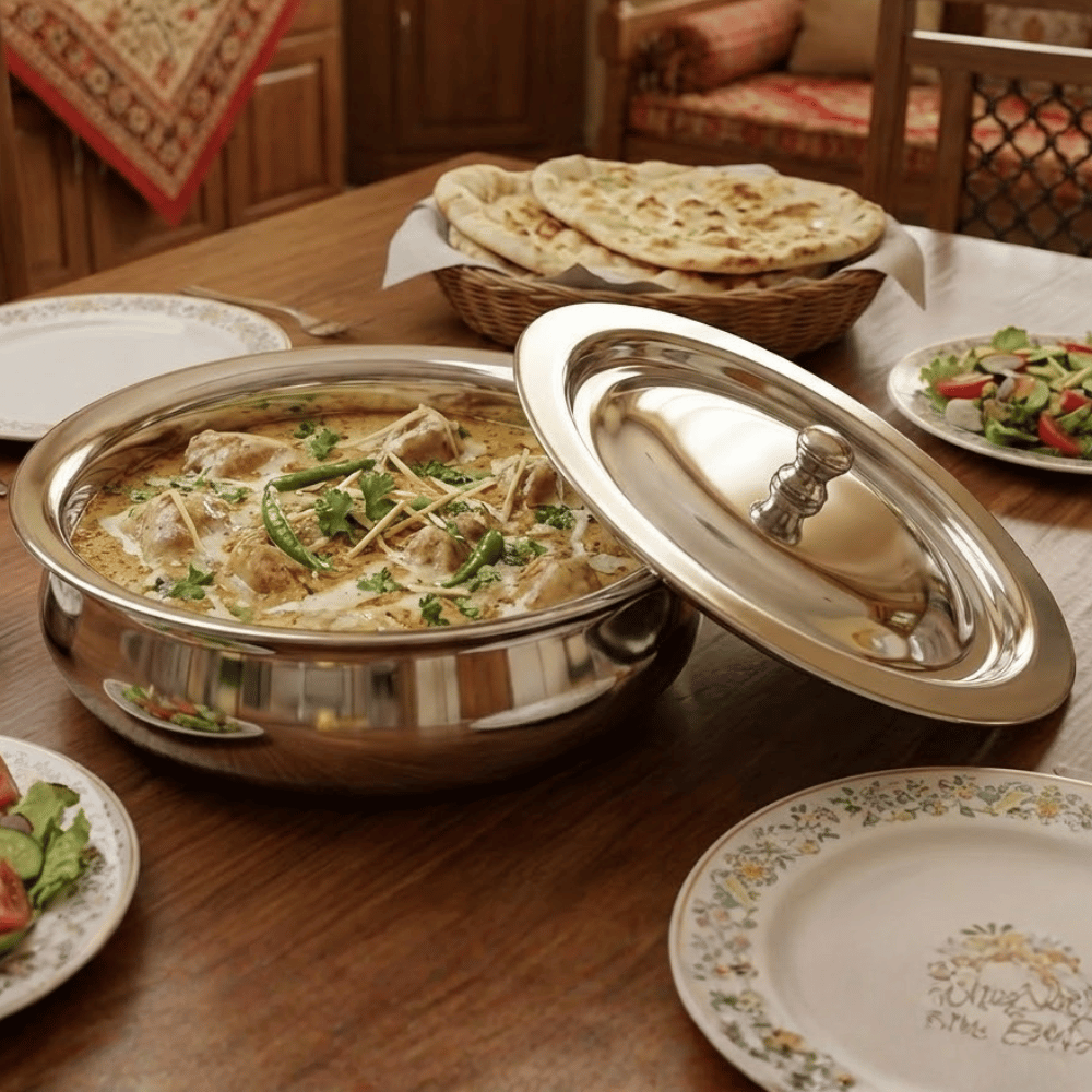 Stainless Steel Premium Quality Serving Handi