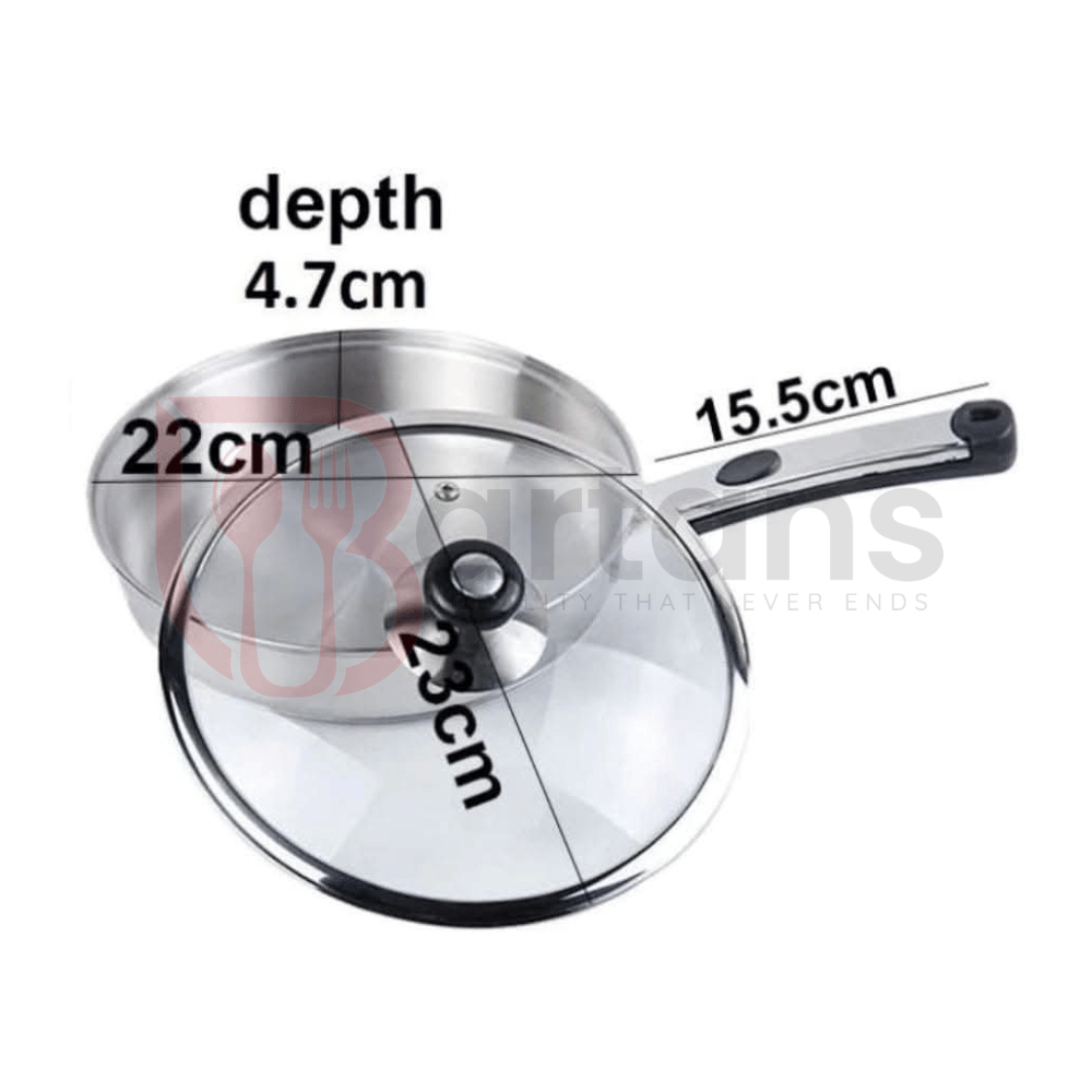 Alpha Stainless Steel Encapsulated Bottom Cookware 12PCS Giftsets
