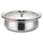 Stainless Steel Premium Quality Hammered Serving Handi