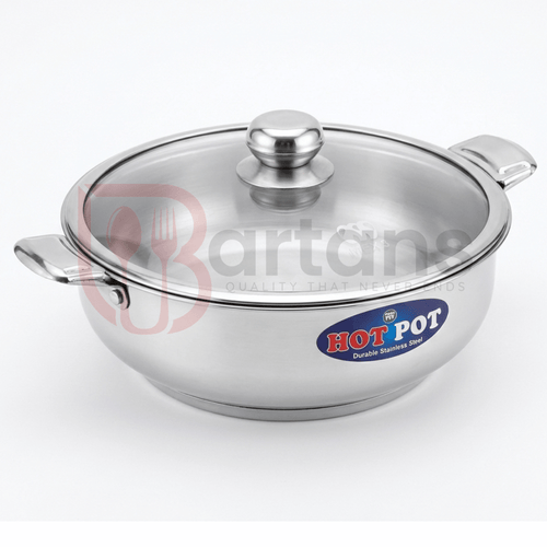 Max Stainless Steel Premium Quality Double Case Hotpots