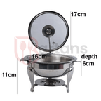 Al Ansar Stainless Steel Premium Quality Chafing Dishes