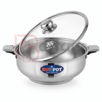 Max Stainless Steel Premium Quality Double Case Hotpots