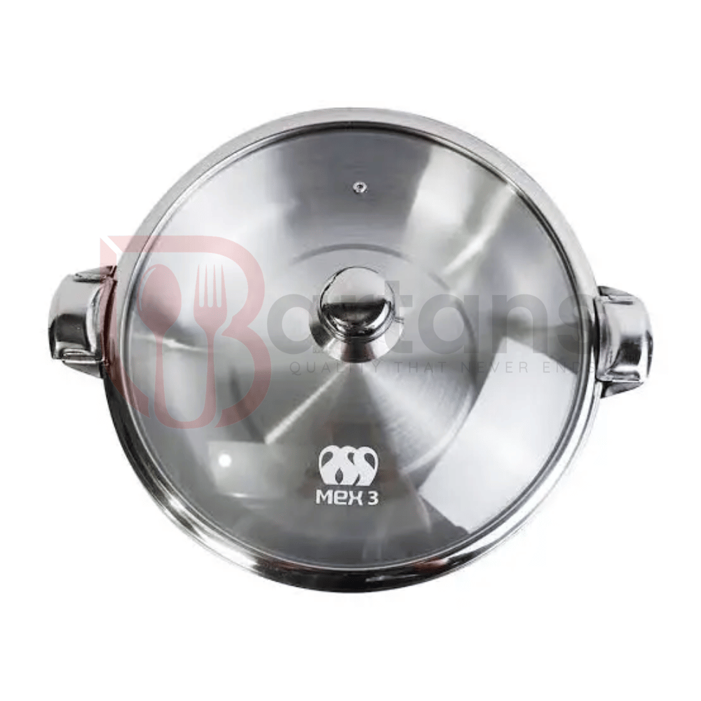 Max Stainless Steel Premium Quality Double Case Hotpots