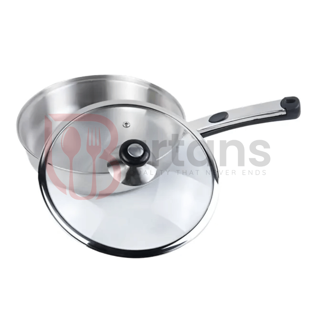 Alpha Stainless Steel Encapsulated Bottom Cookware 12PCS Giftsets