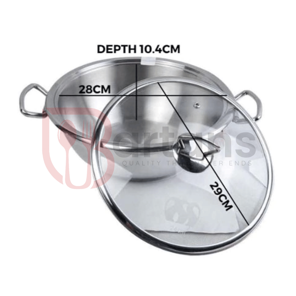 Alpha Stainless Steel Encapsulated Bottom Cookware 12PCS Giftsets