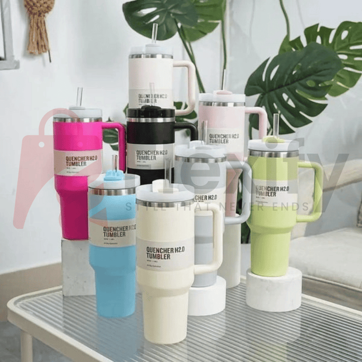 Premium Stanley Quencher H2.O 30oz Tumbler - Sustainable, Leakproof & Cup Holder Compatible 15