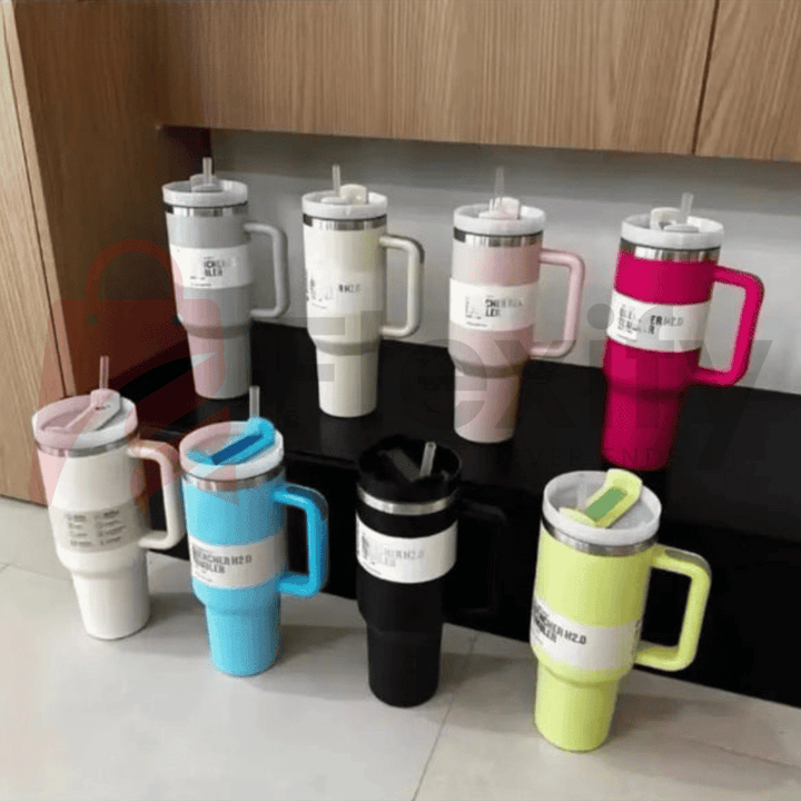 Premium Stanley Quencher H2.O 30oz Tumbler - Sustainable, Leakproof & Cup Holder Compatible 16